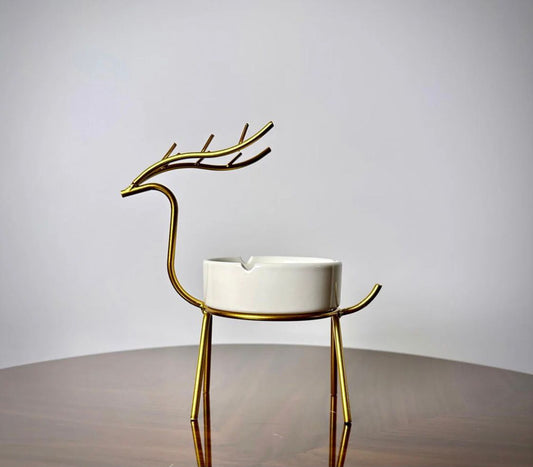 Luxury Deer Shape Ash Tray