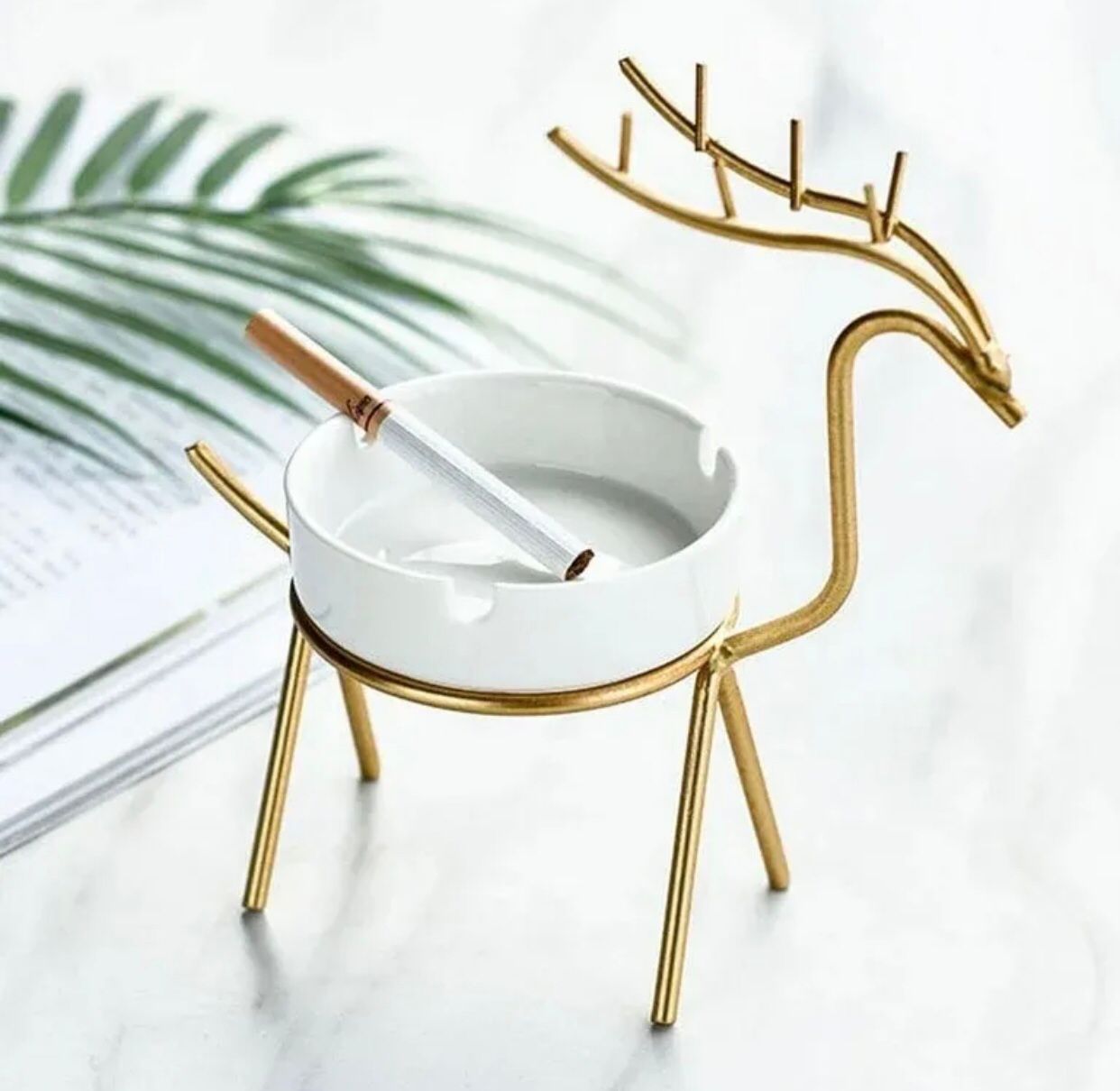 Luxury Deer Shape Ash Tray