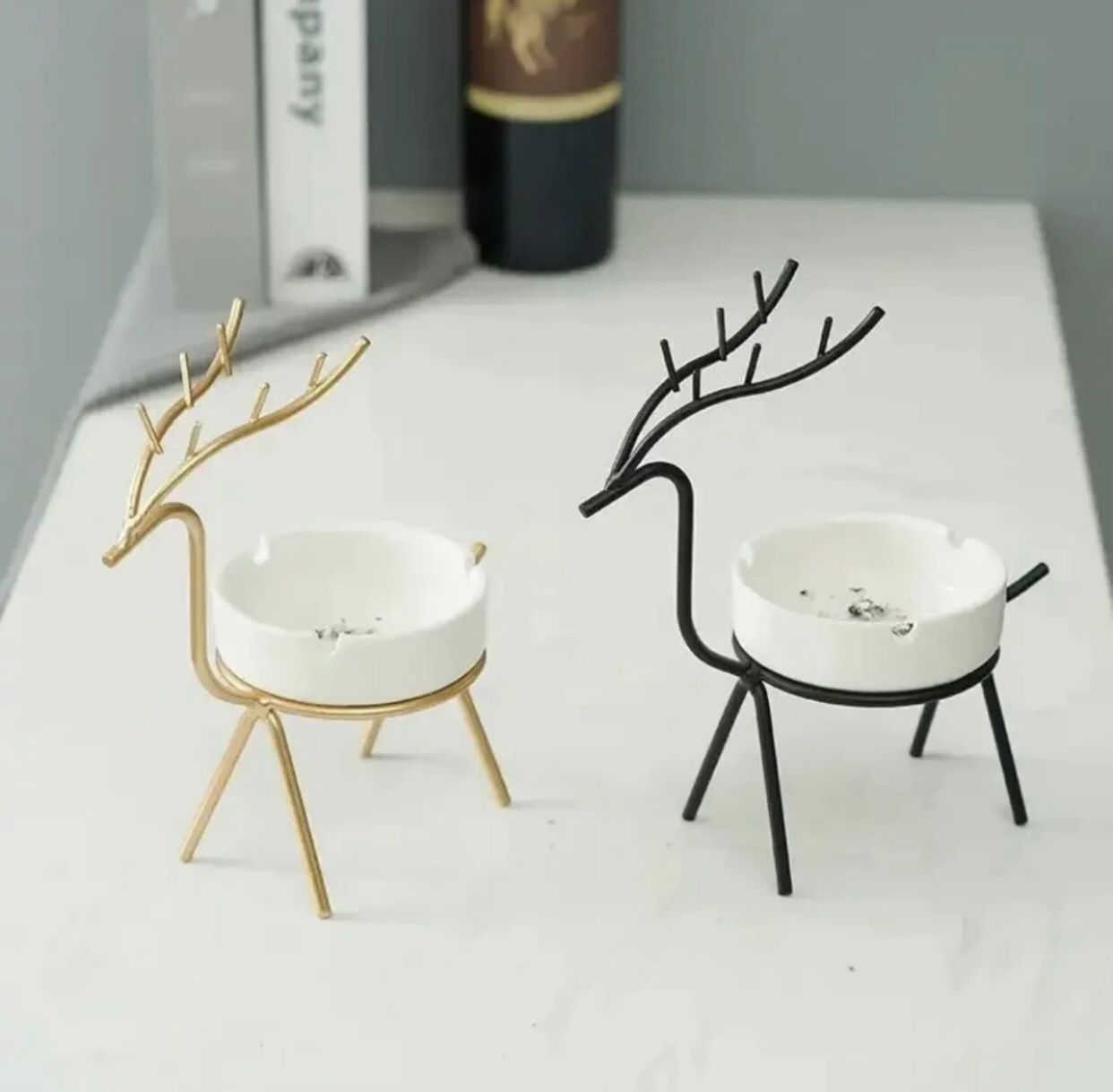 Luxury Deer Shape Ash Tray