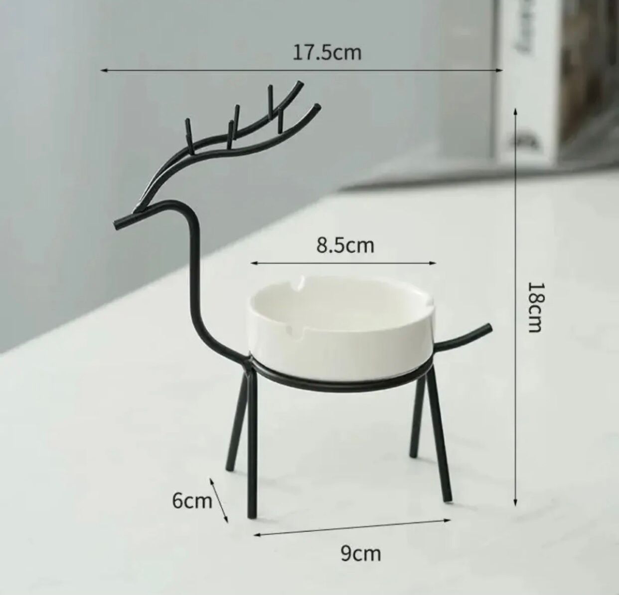 Luxury Deer Shape Ash Tray